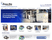 Tablet Screenshot of easternwebhandling.com